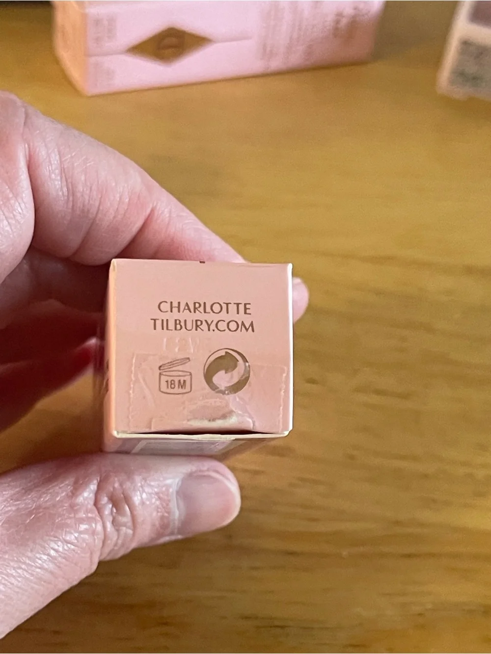 Charlotte Tilbury tested once